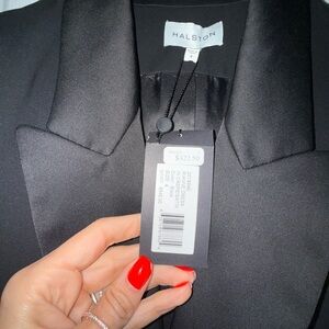 RIANNE DRESS IN CREPE/SATIN